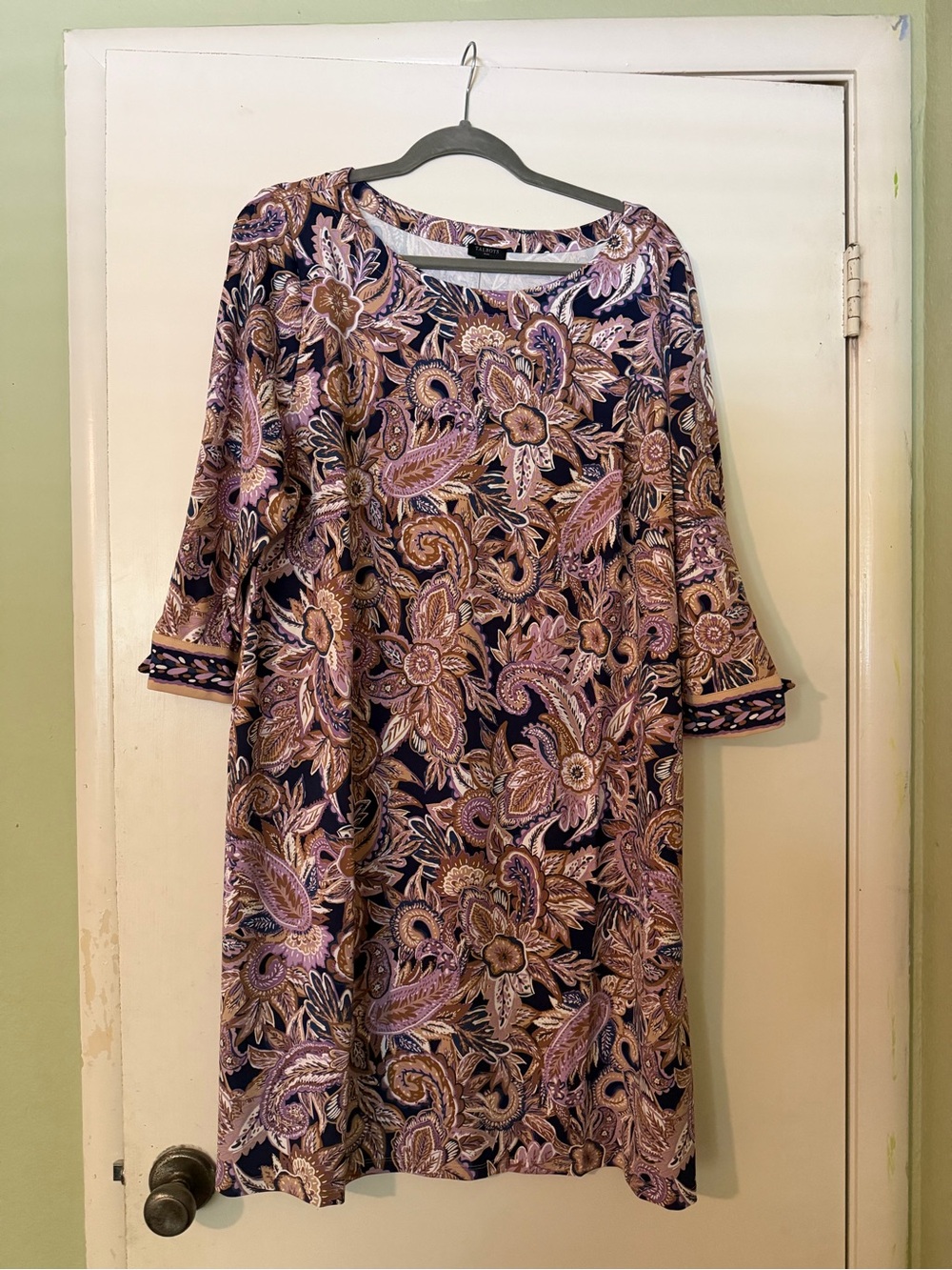 Talbot's Paisley Midi Dress